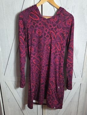 Title Nine Purple Hooded Athletic Dress Size L